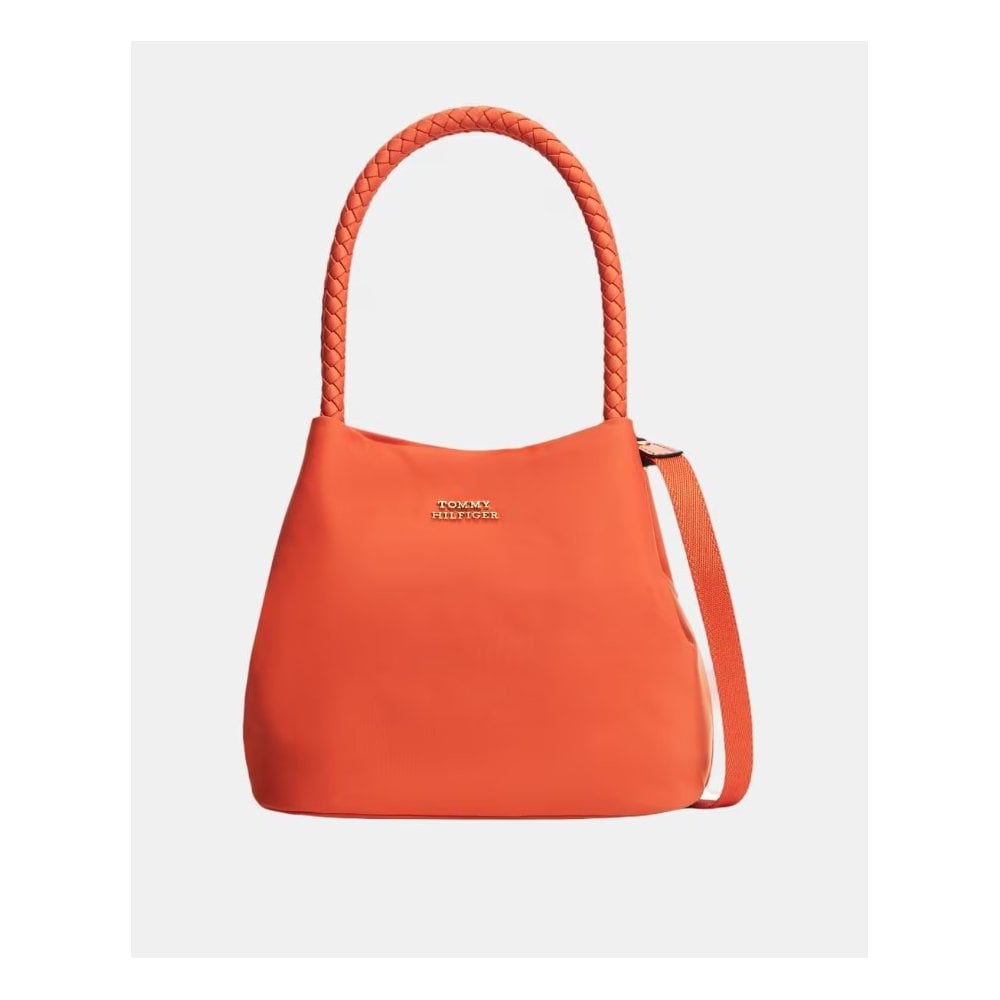 Marina Bucket Nylon Crossbody Bag