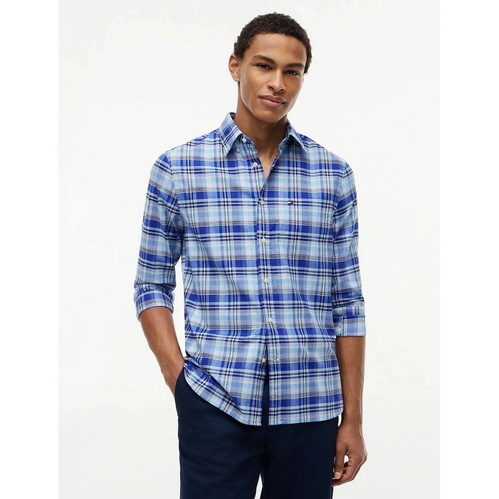 Relaxed Fit Oxford Multi Check Shirt
