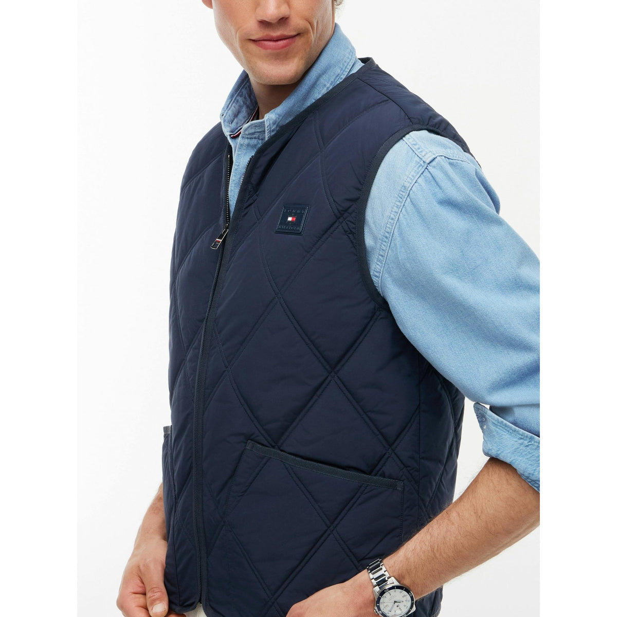 Diamond Quilted Vest