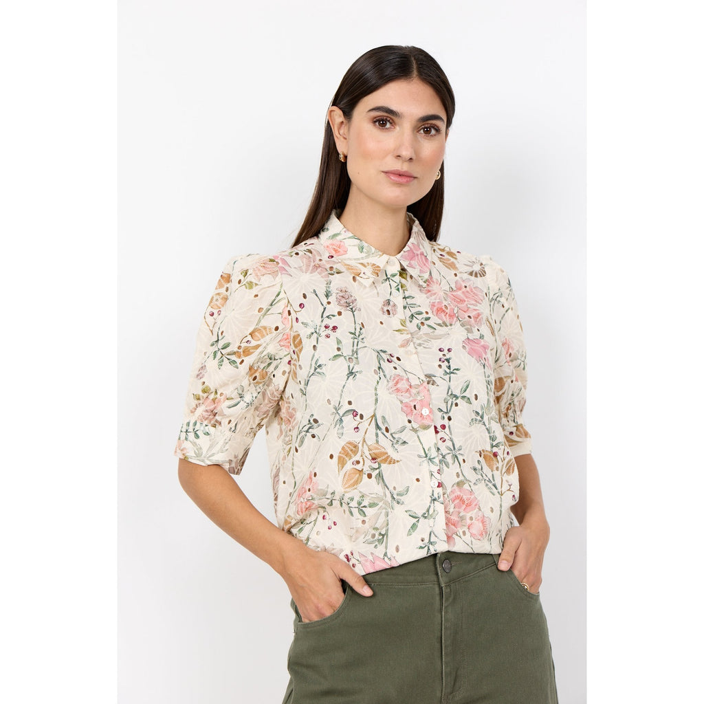 SC-Geddi 1 Floral Print Shirt