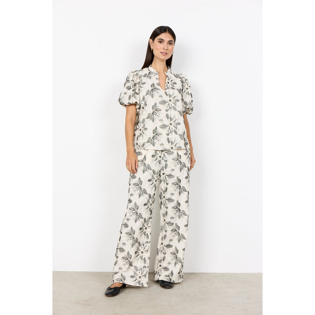 SC-Gabriele 1 Floral Print Blouse
