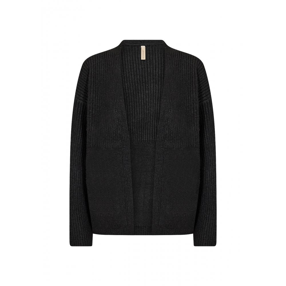 SC-Gith 2 Relaxed Fit Ribbed Cardigan