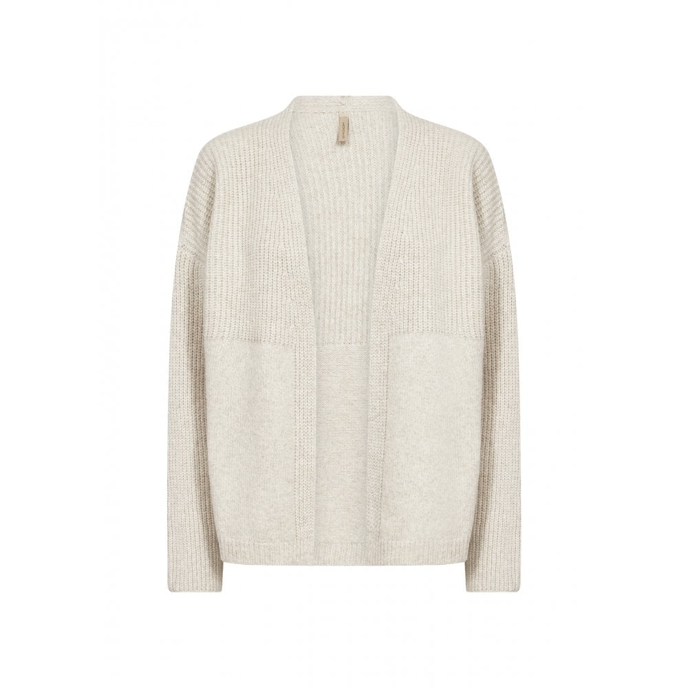 SC-Gith 2 Relaxed Fit Ribbed Cardigan