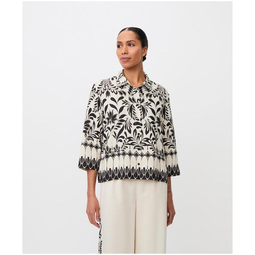 MaIsolde Boxy Fit Floral Shirt