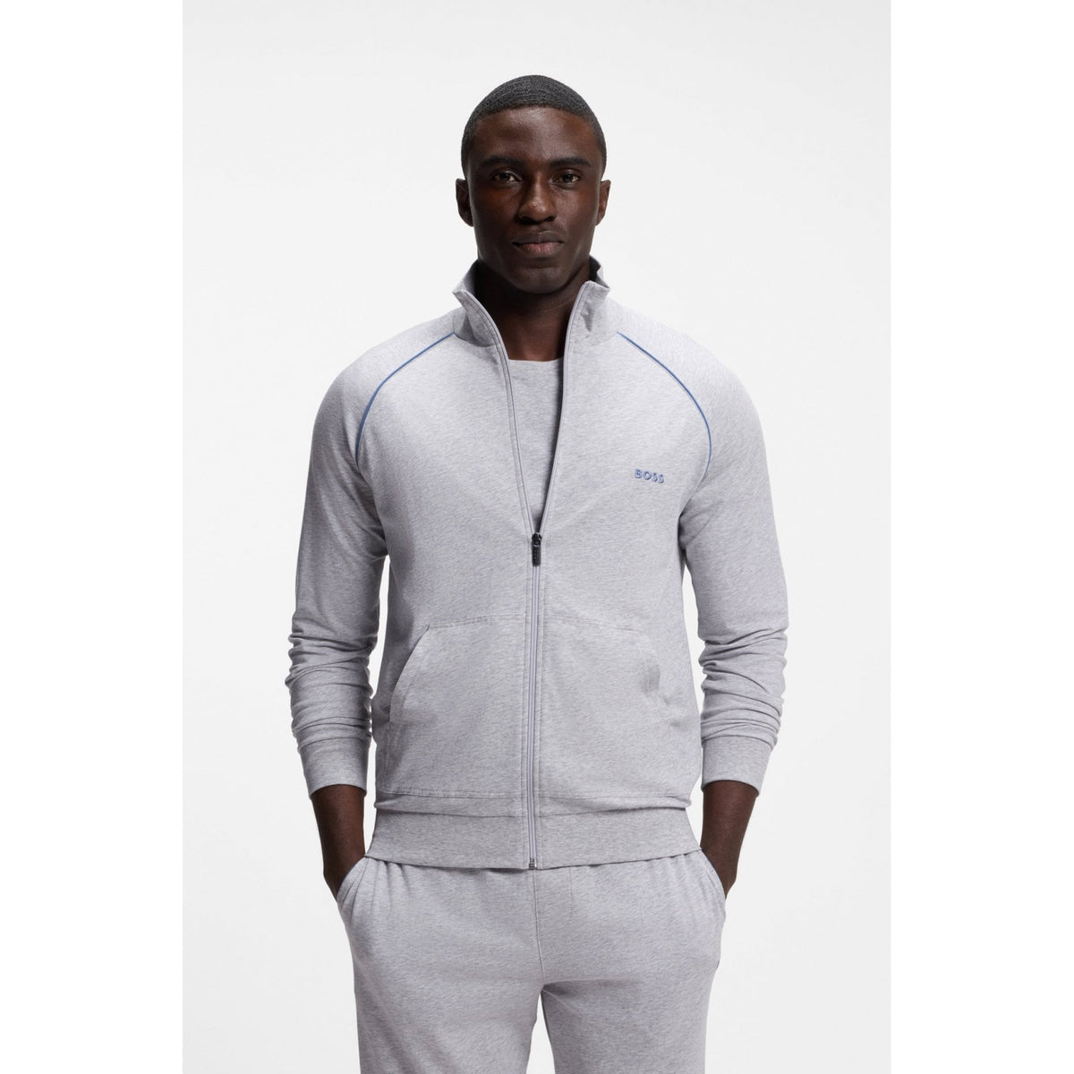 Mix & Match Zip-Up Cotton Jacket