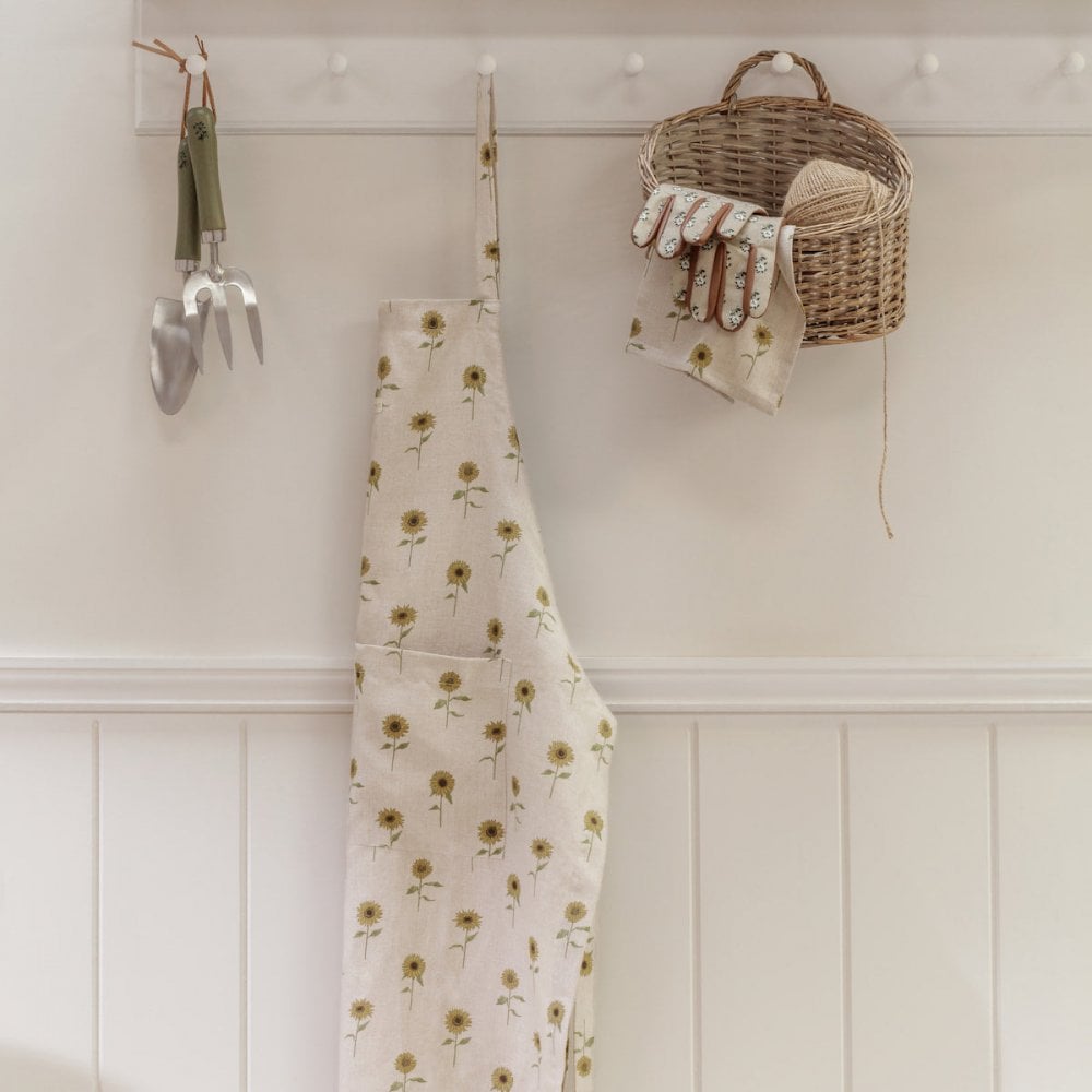 Sunflower Linen Apron