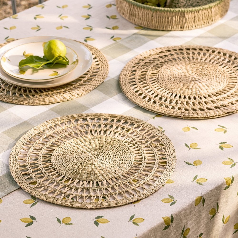 Rush Lattice Placemats - Set of 4