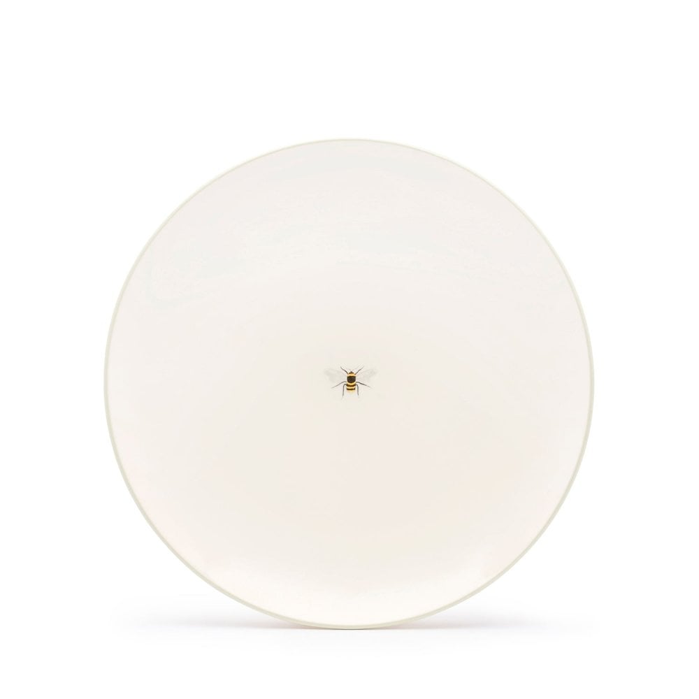 Bees Stoneware Dinner Plate