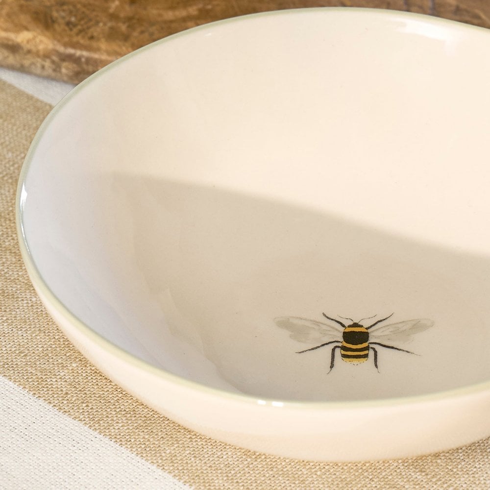 Bees Stoneware Nibbles Bowl