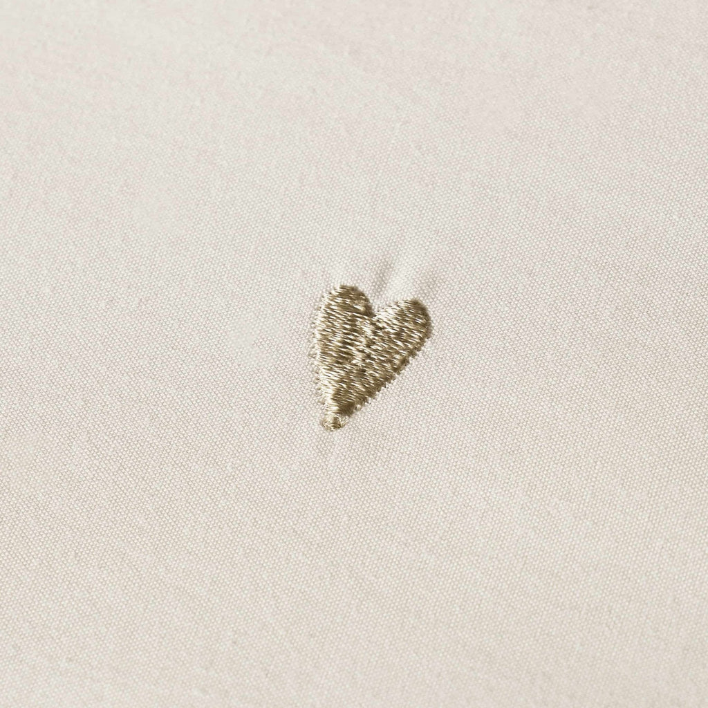 Love Hearts Embroidery Duvet Set
