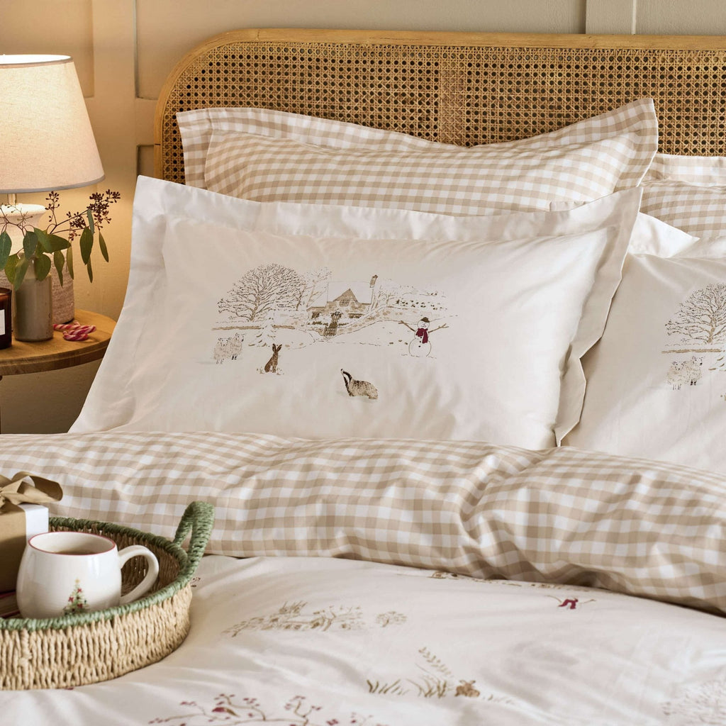 Winter Scene Duvet Cover Set