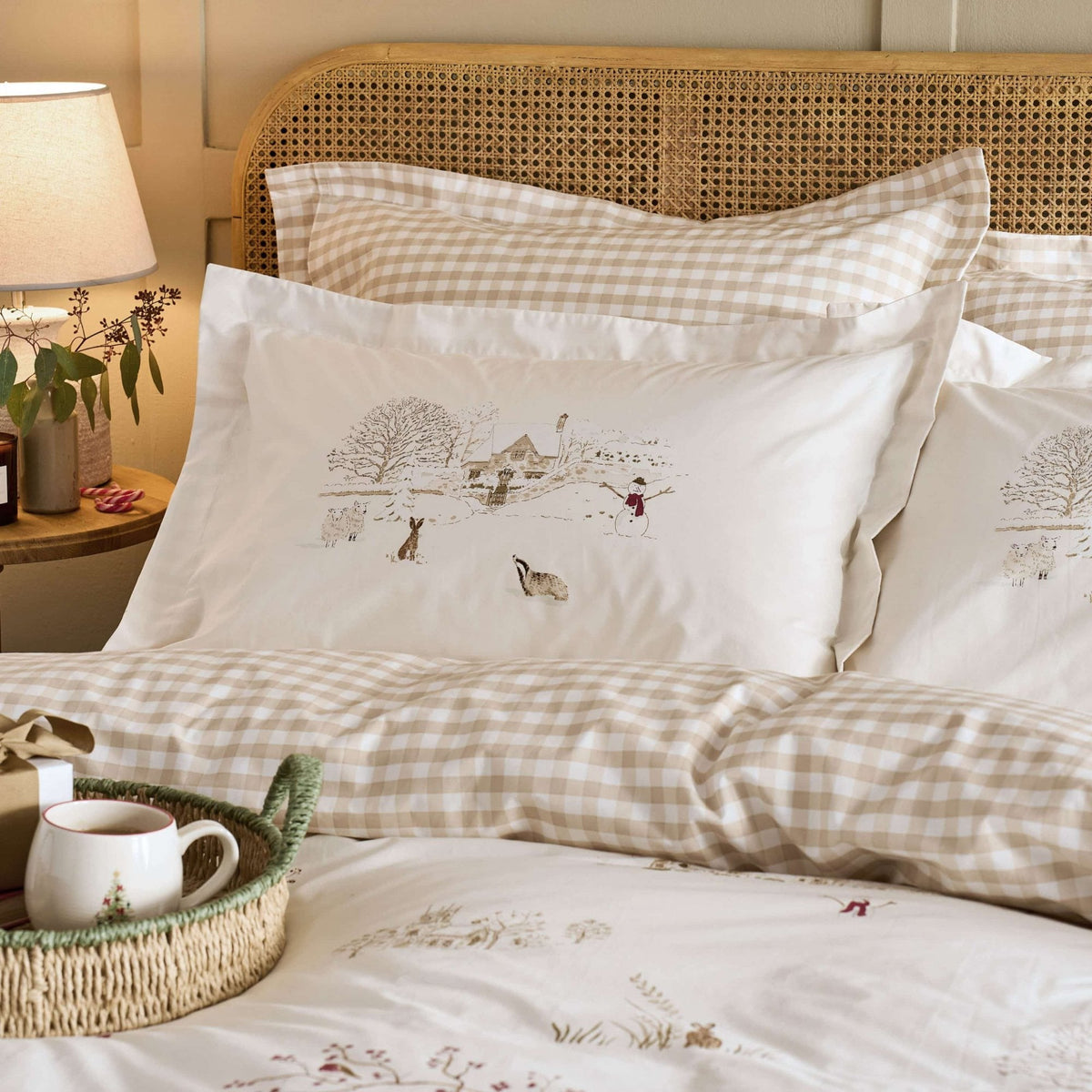 Winter Scene Duvet Cover Set
