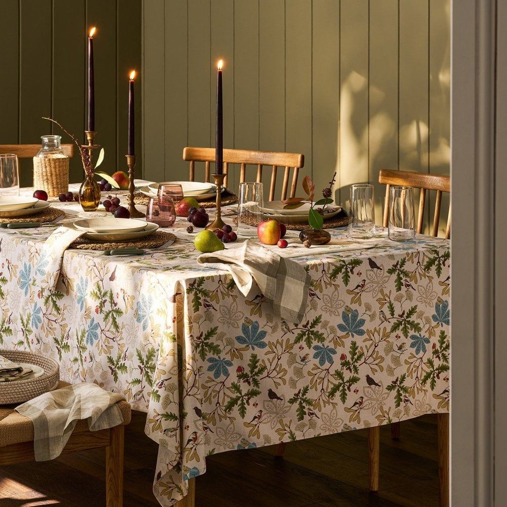 Orchard Birds Tablecloth