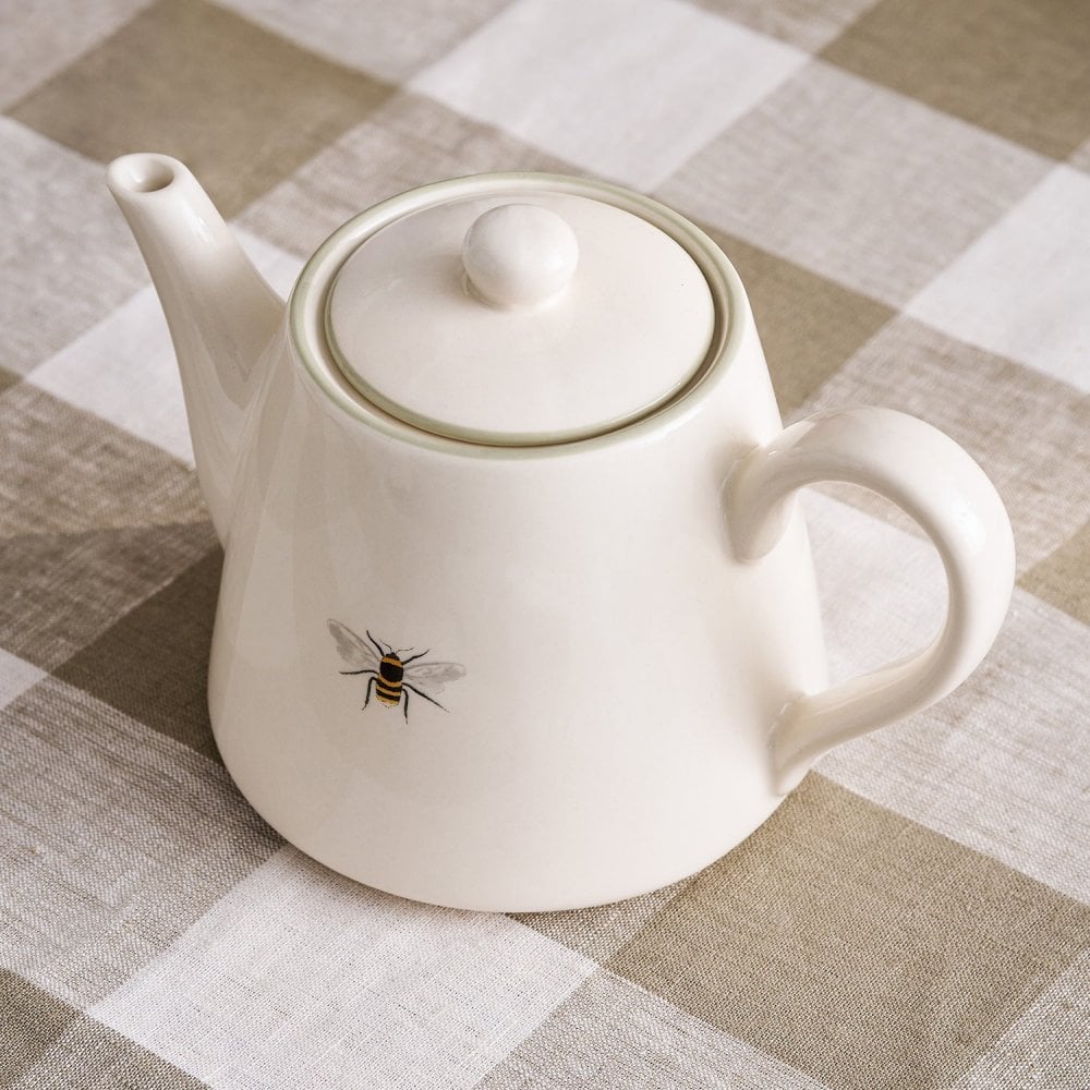 Bees Stoneware Teapot