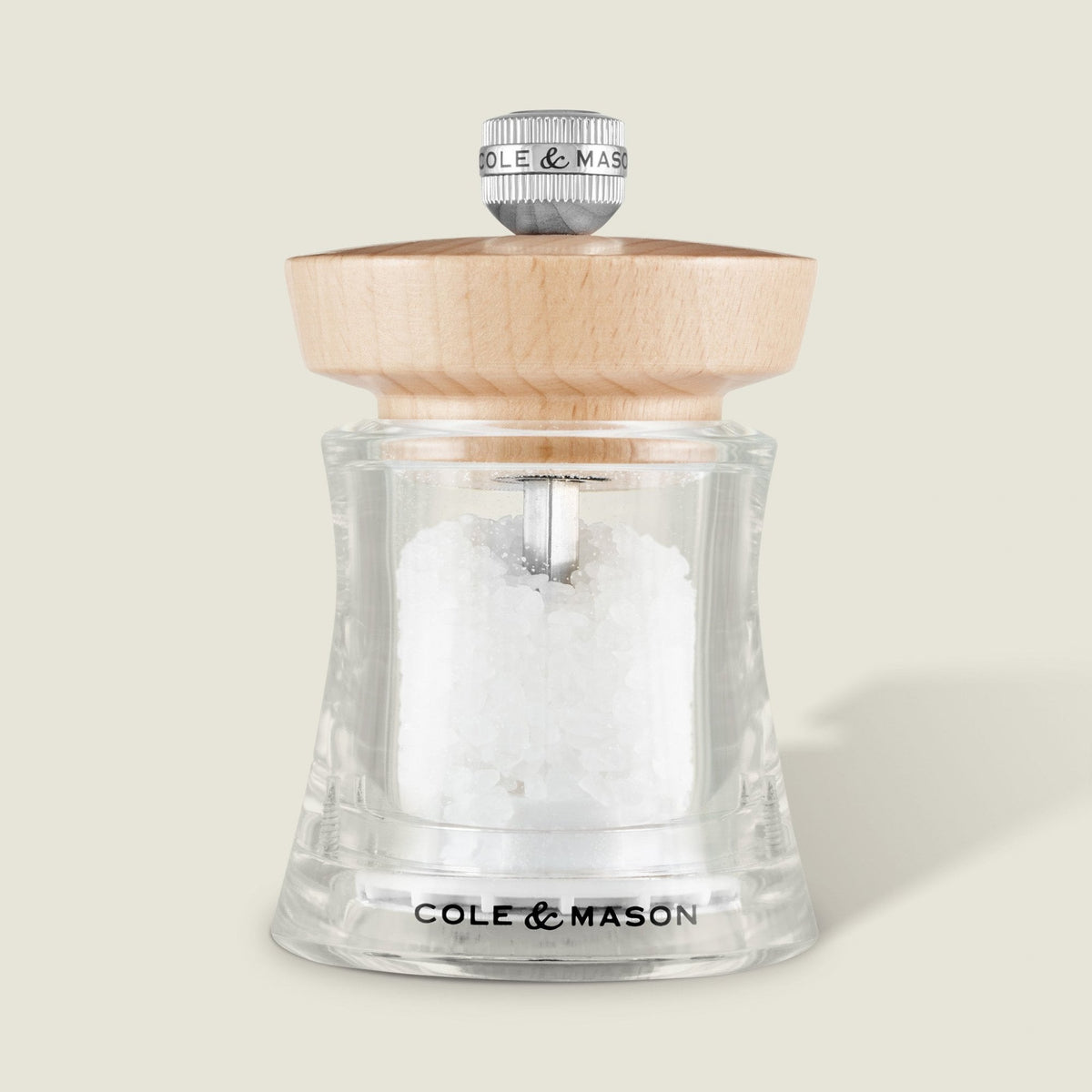 Holborn Natural Beech Salt Mill