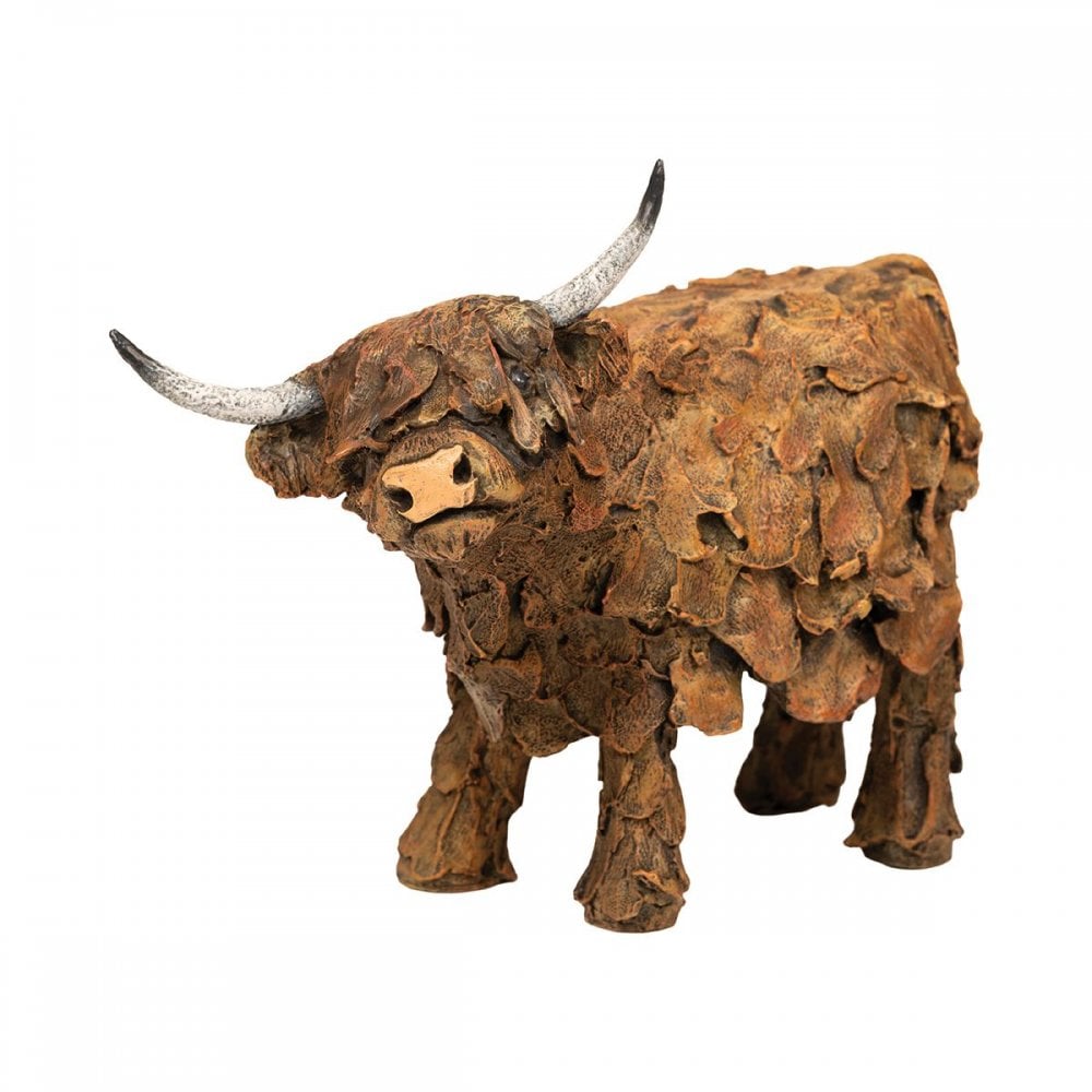 'Gordon' Highland Cow Figurine