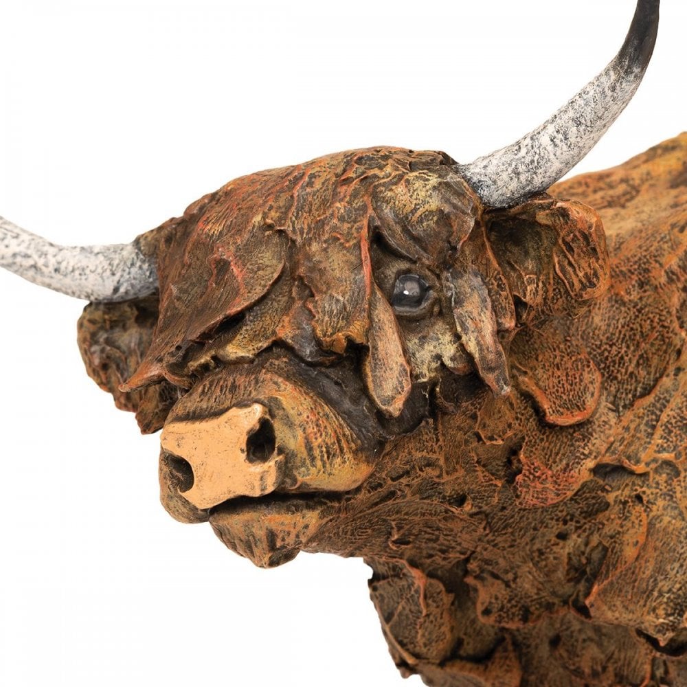 'Gordon' Highland Cow Figurine