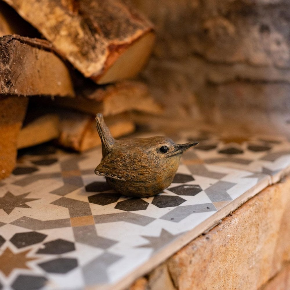 'Rosemary' Wren Figurine