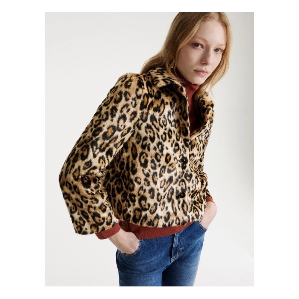 MLSAngel Boxy Pony Skin Print Jersey Jacket