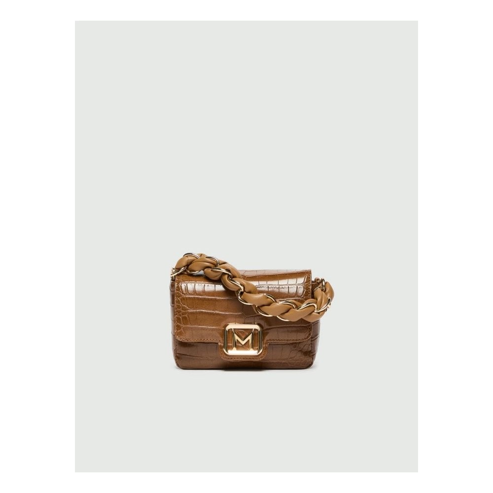 MLALONTRA2 Small Croc Print Le Muse Bag