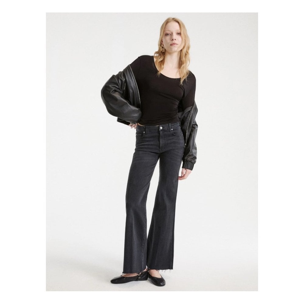 MLSWLCROP Cropped Wide Leg Jeans