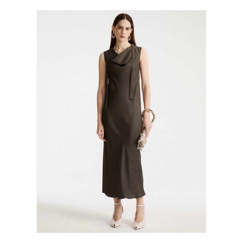 MLSTROPICO Sleeveless Twill Dress
