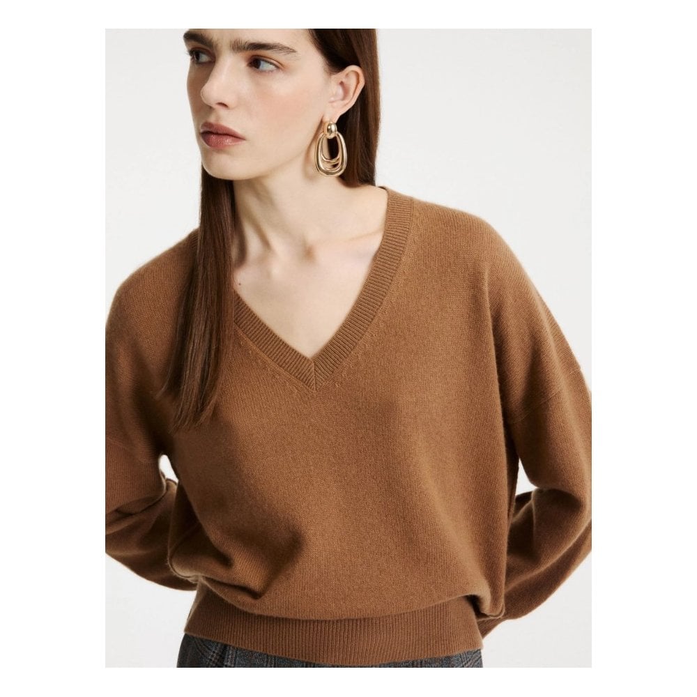 MLSEDITORE Cashmere Blend V-Neck Jumper