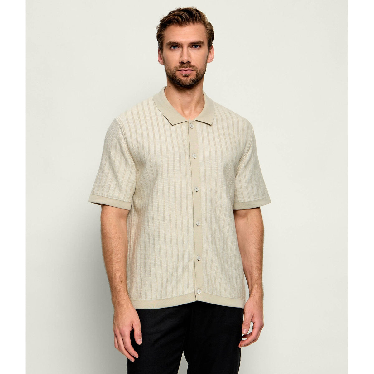 Kodd Contrast Stripe Polo Shirt