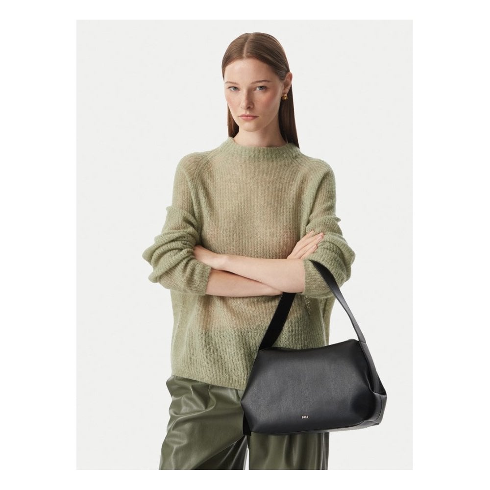 Caylie Leather Shoulder Bag