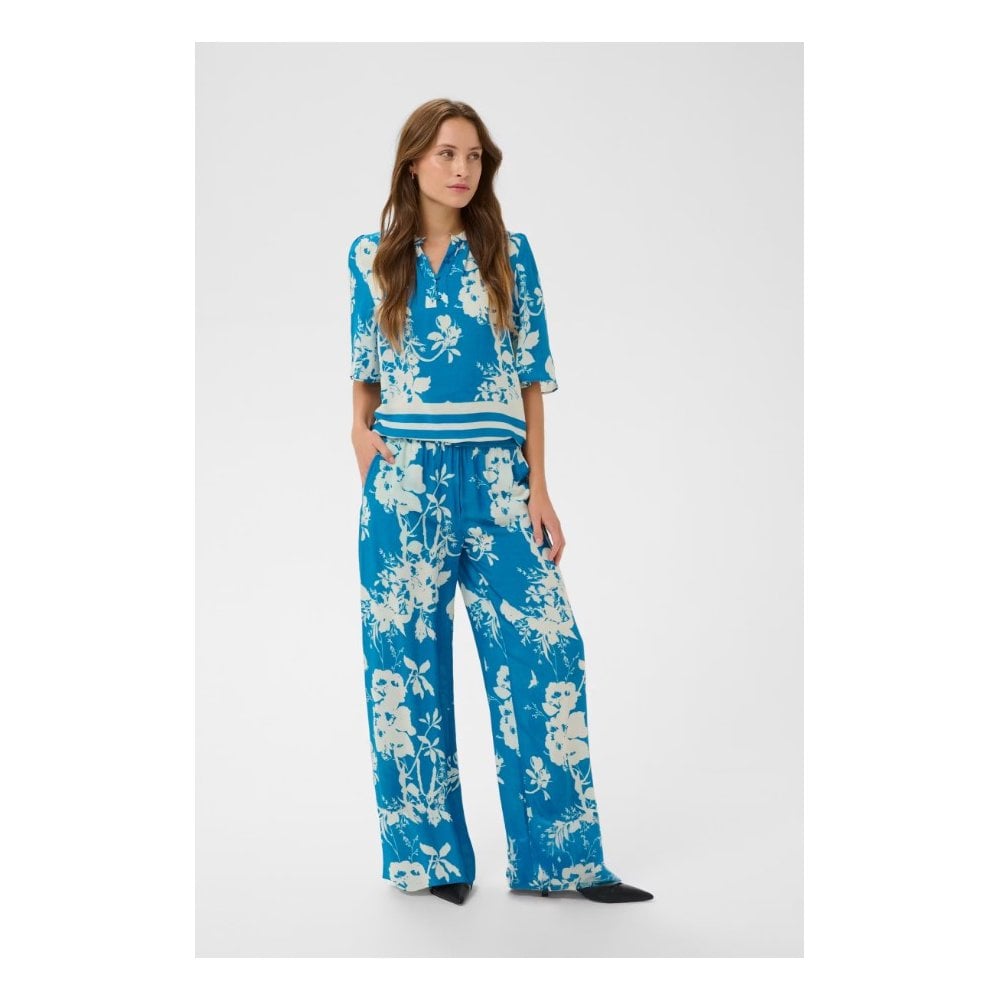 RashedaSZ Floral Wide Leg Pants