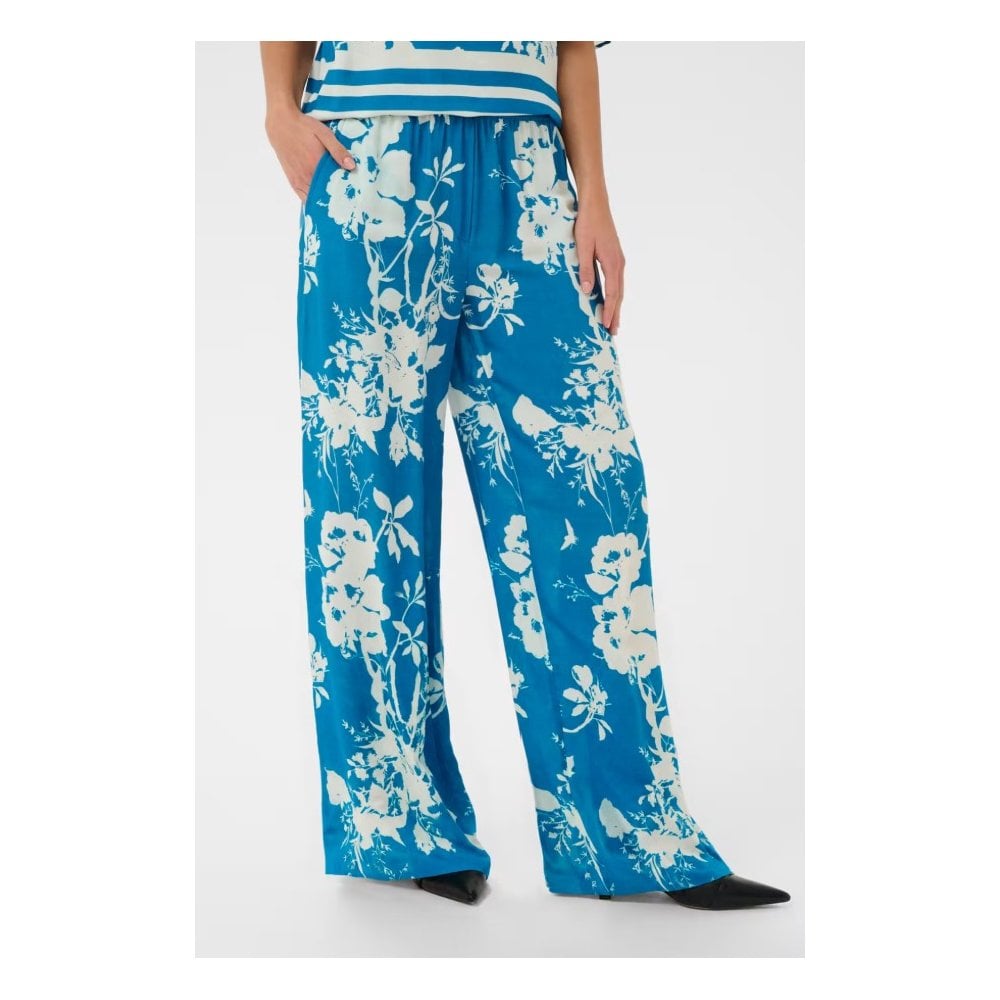 RashedaSZ Floral Wide Leg Pants