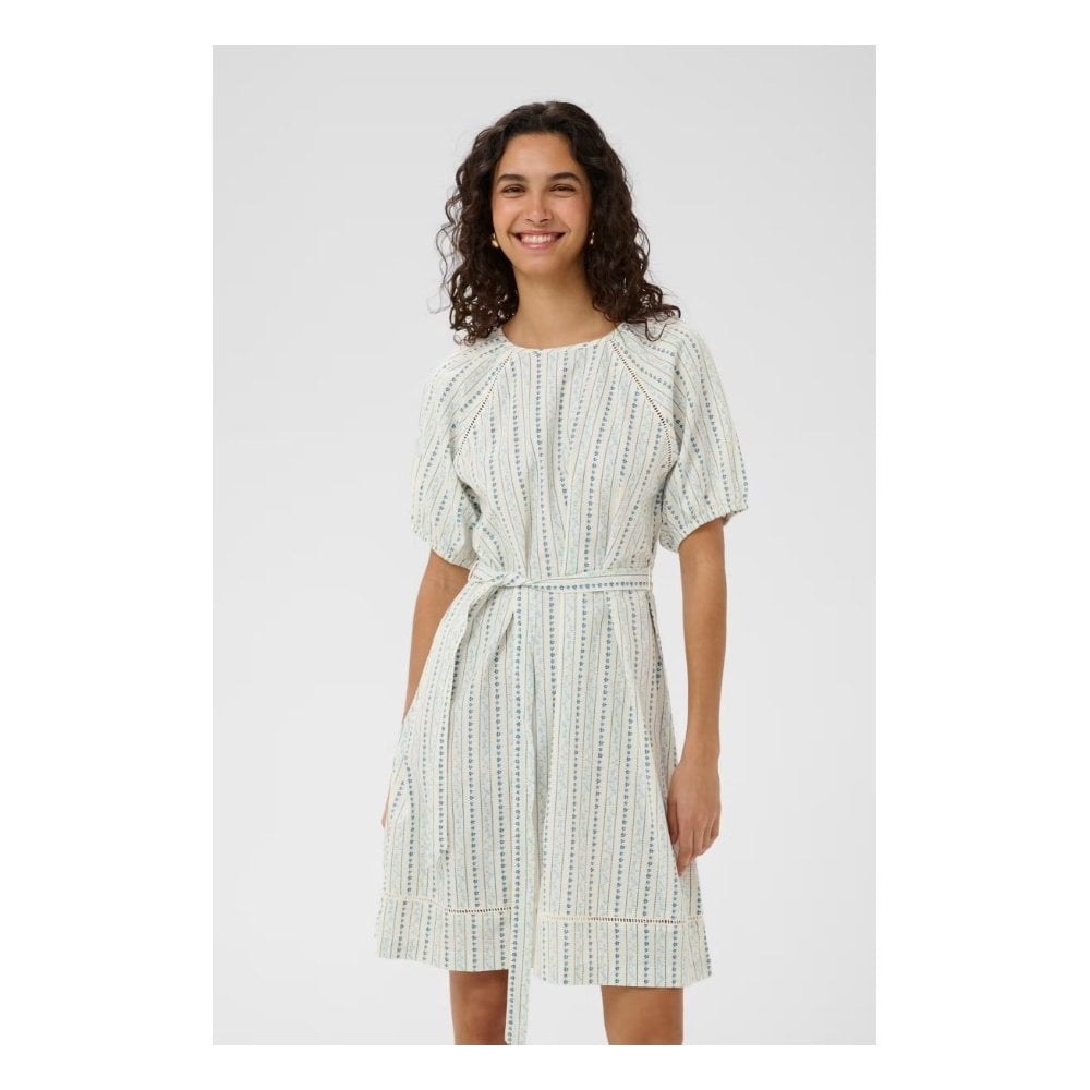 RajaSZ Striped Textured Dress