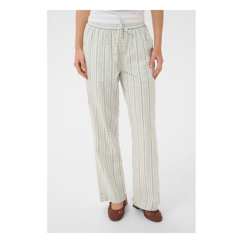 RajaSZ Striped Textured Pants