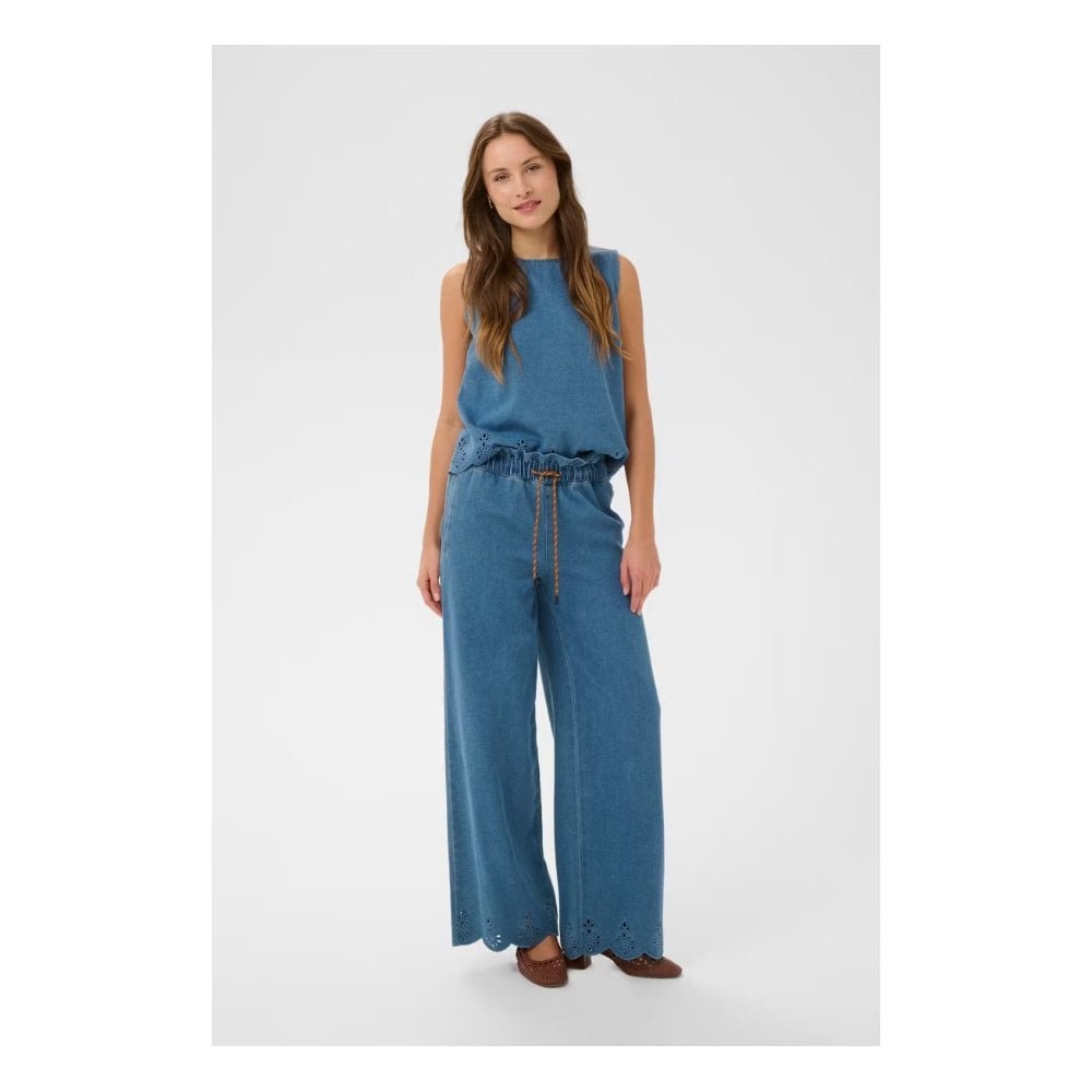 RozlynnSZ Denim Wide Leg Pants