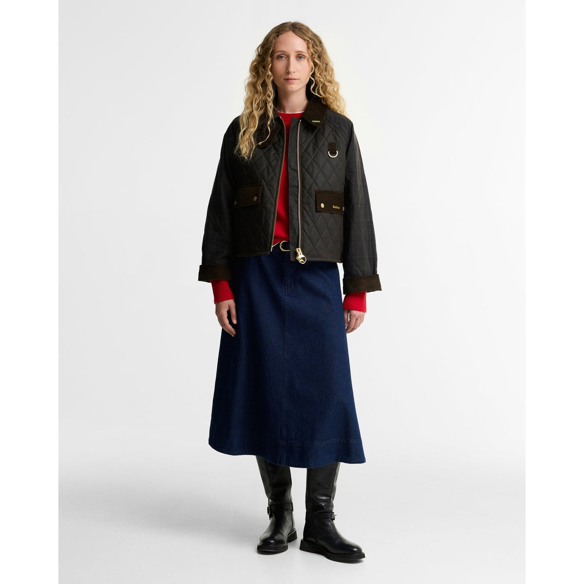 Tartan Reimagined Icons Tartan Quilted Spey Wax Jacket