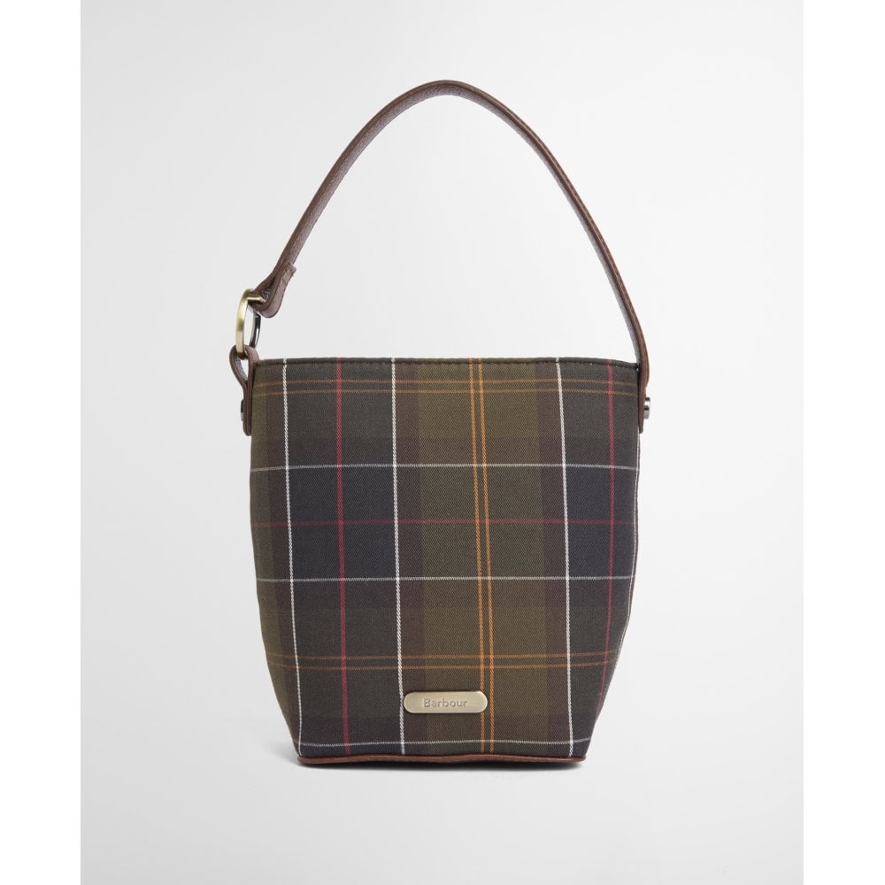 Cedar Mini Tartan Bucket Bag