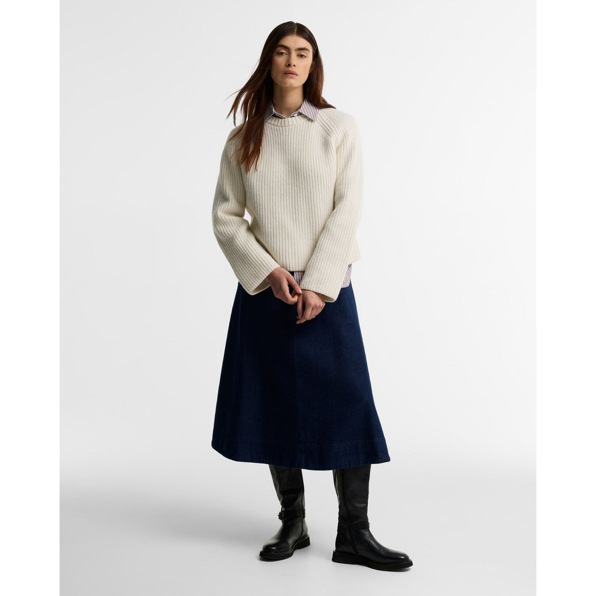 Renata Knitted Crew Neck Jumper