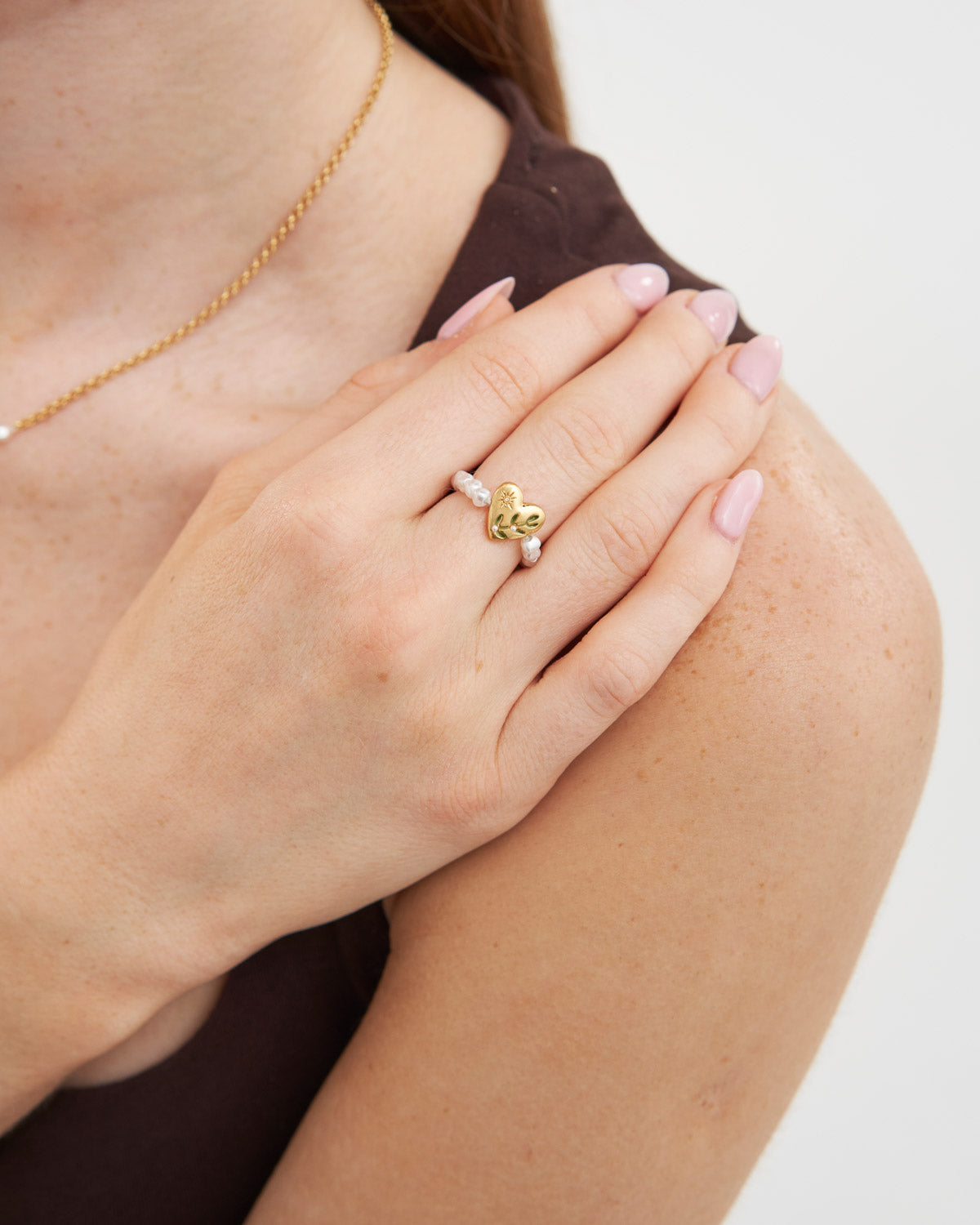 Niva Mistletoe Stretch Ring OS