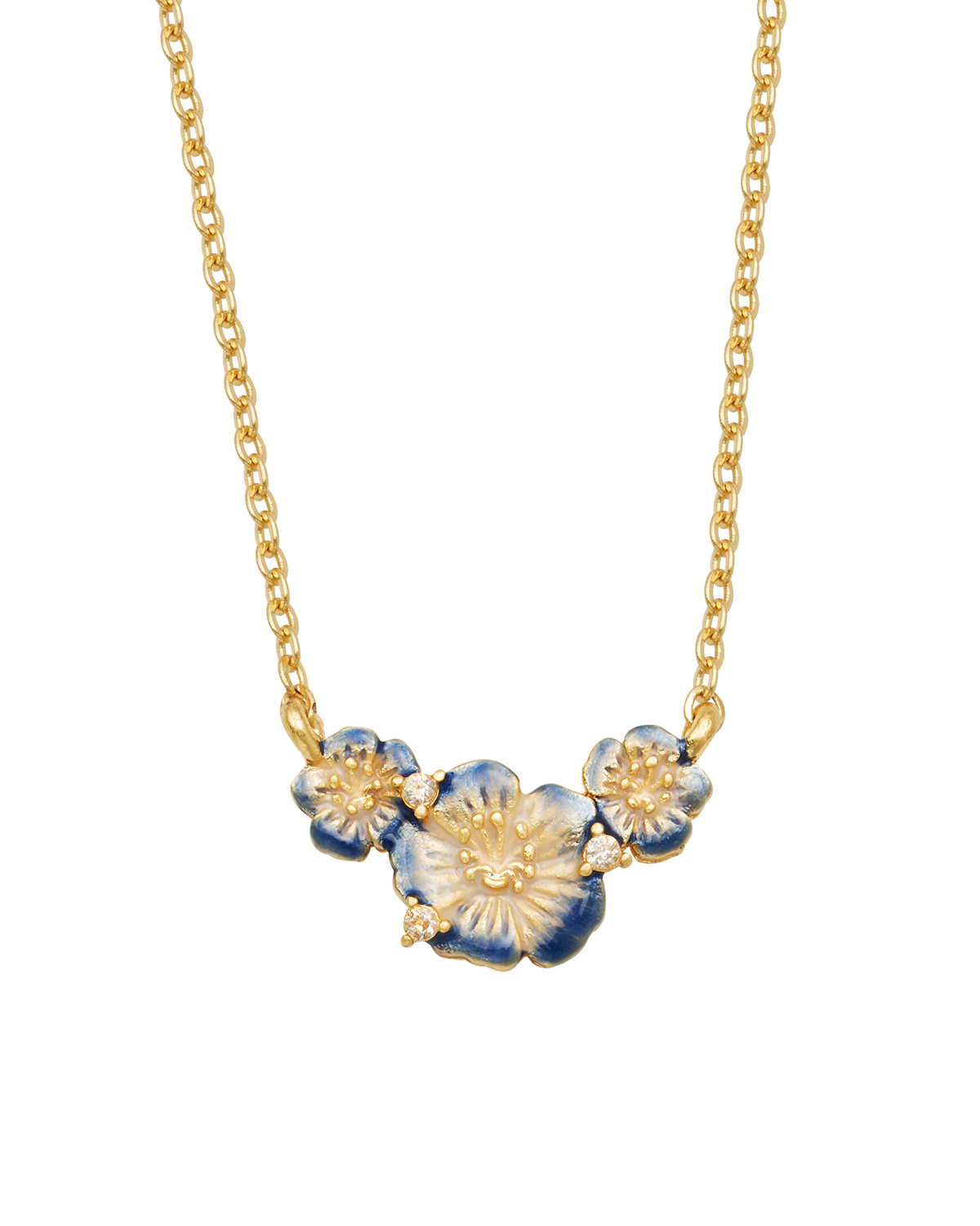 Larkspur Choker Necklace OS