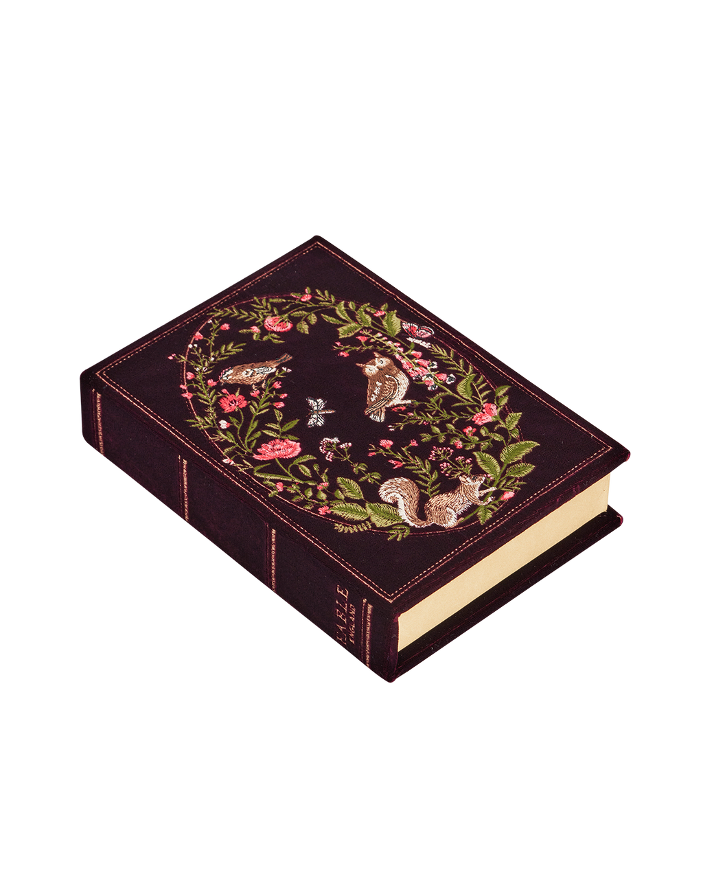 Florence Meadow Scene Embroidered Book Box