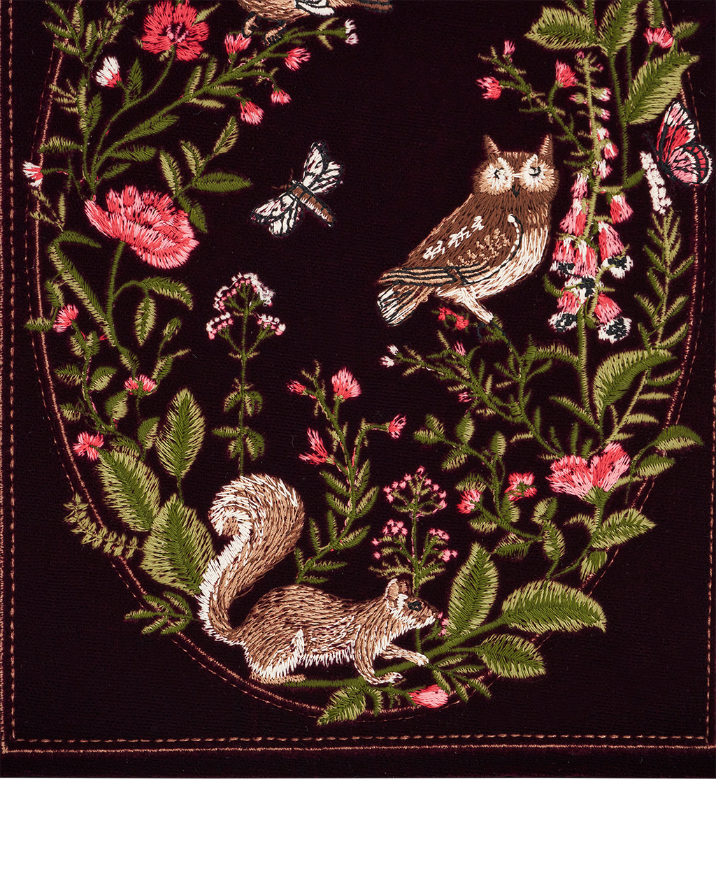 Florence Meadow Scene Embroidered Book Box