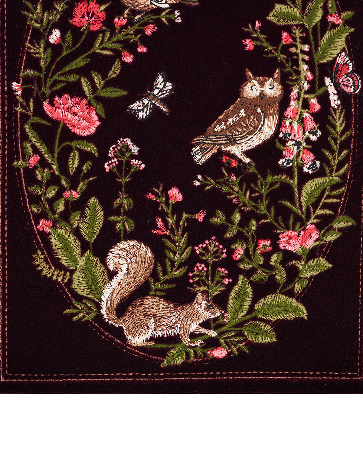 Florence Meadow Scene Embroidered Book Box