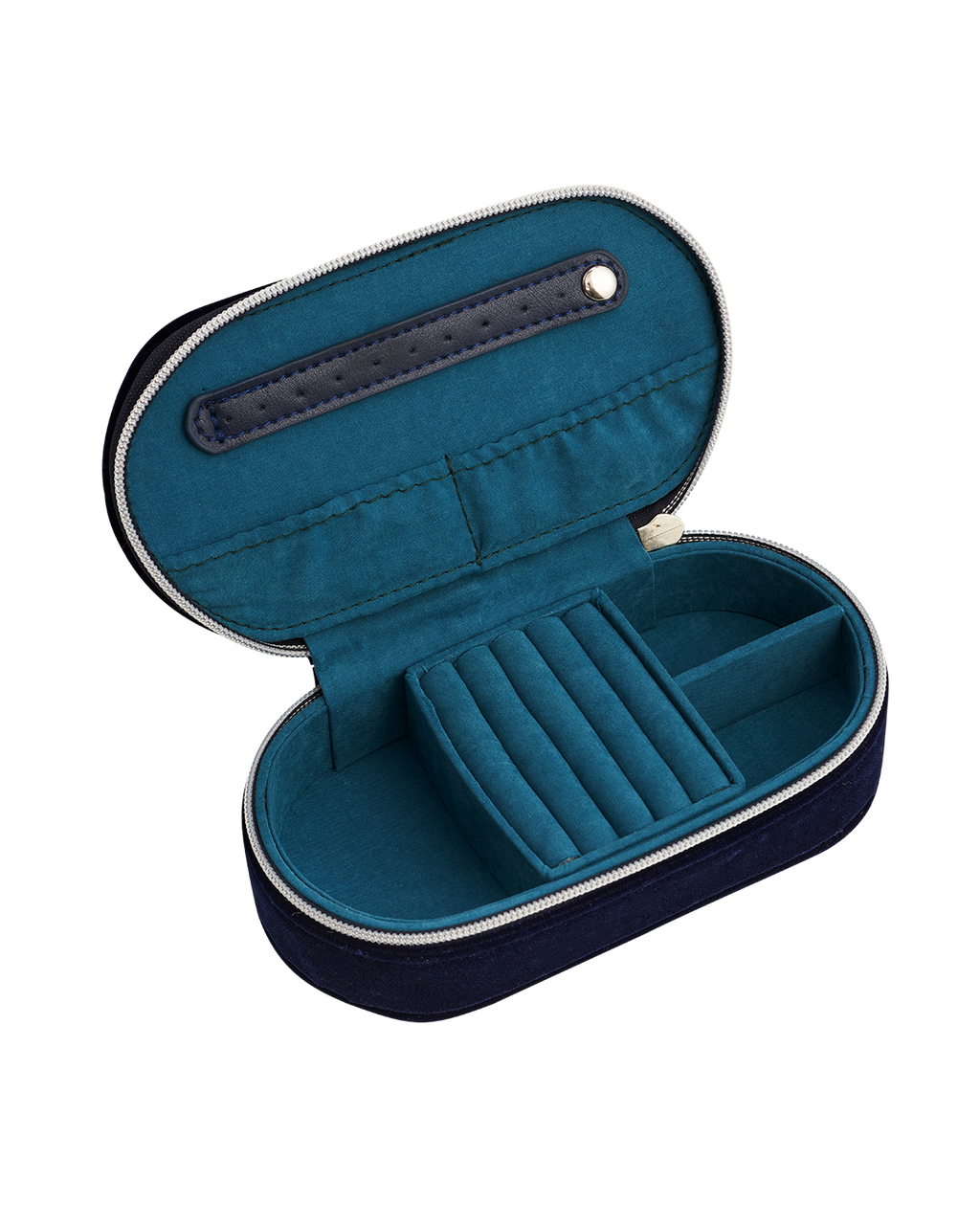 Night Sky Embroidered Oval Jewellery Box