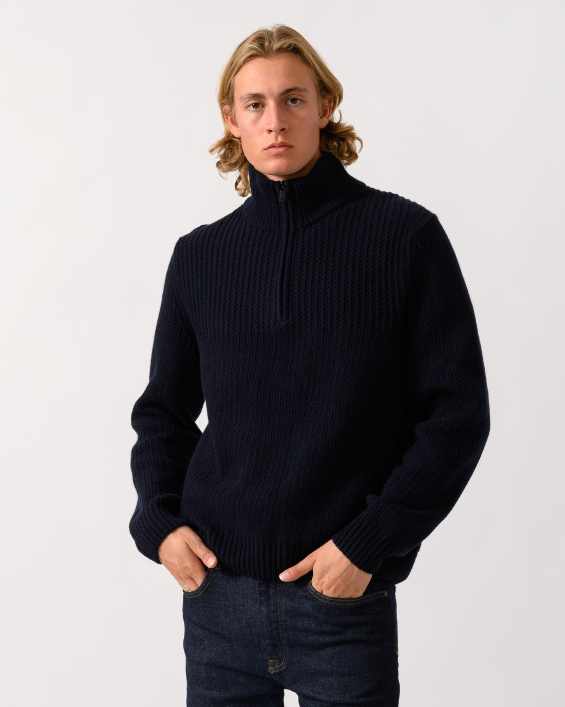 Kenter Knitted Quarter Zip