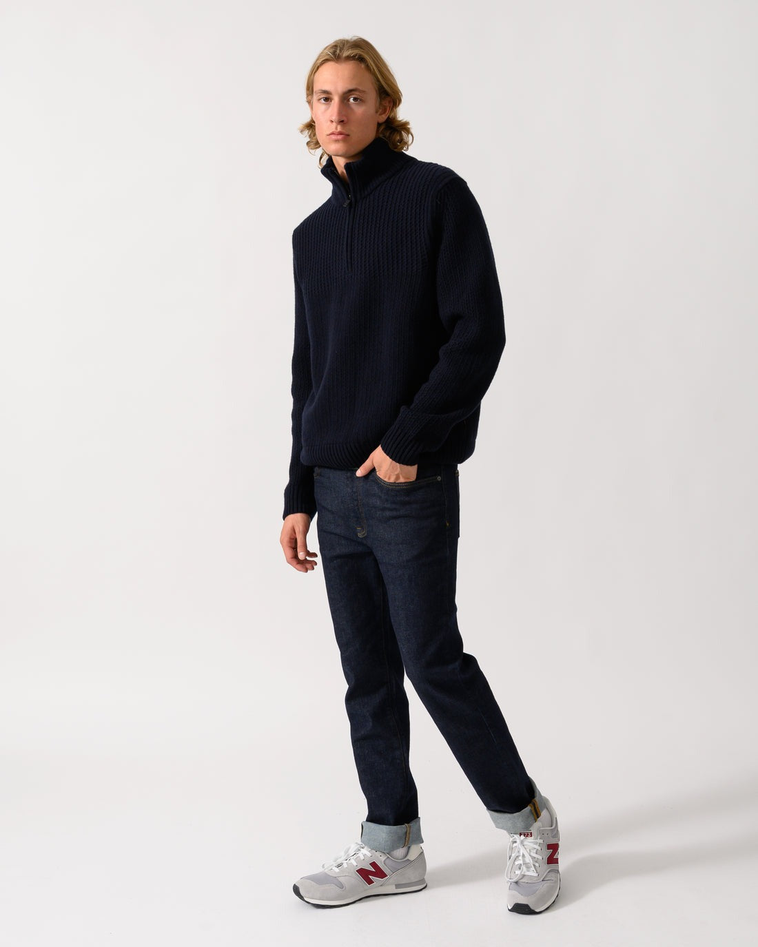Kenter Knitted Quarter Zip
