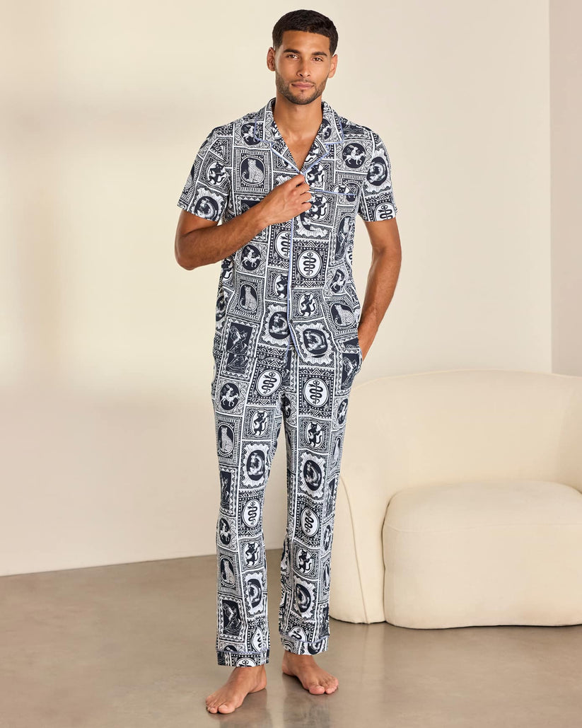 Print Long Pyjama Set