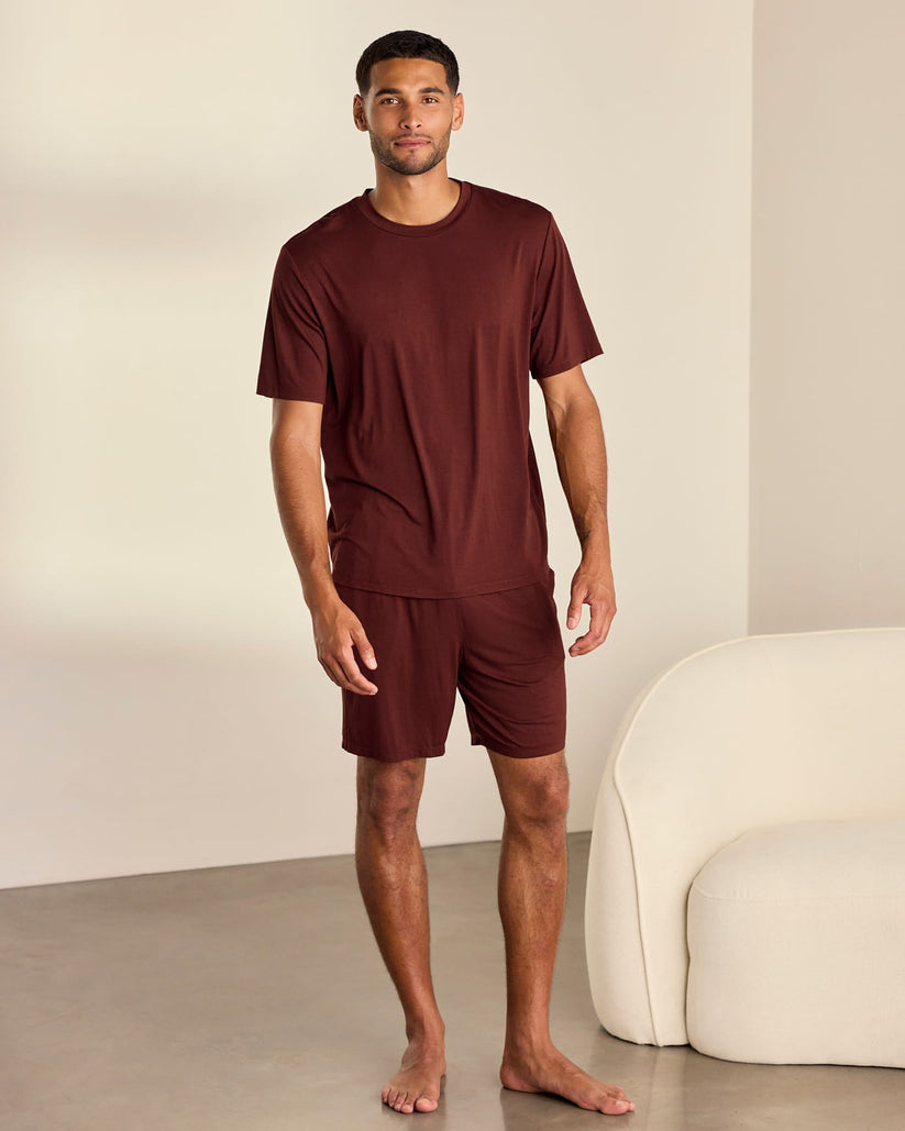 TENCEL™ Modal Crew Neck Short Pyjama Set