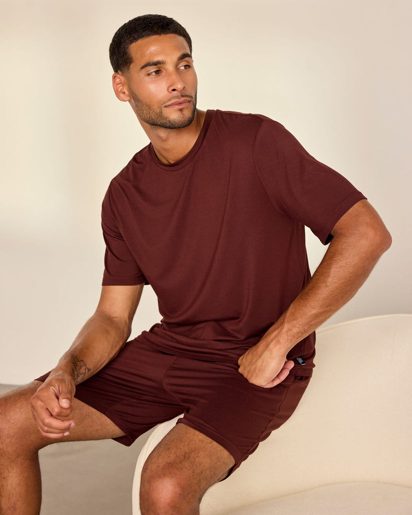 TENCEL™ Modal Crew Neck Short Pyjama Set