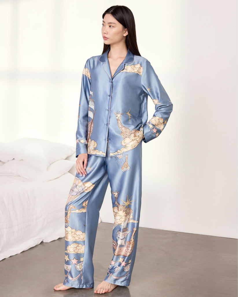 Chelsea Peers Print Long Pyjama Set