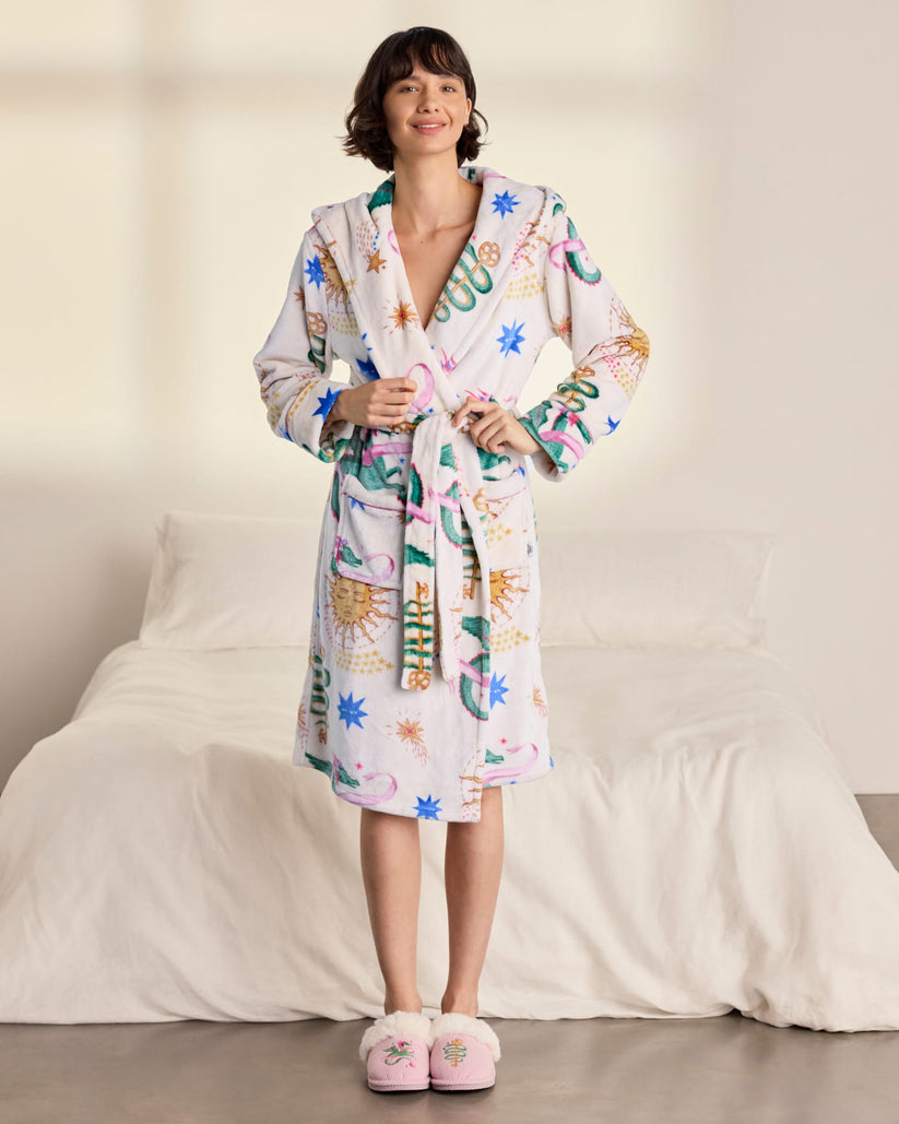 Fleece Dressing Gown